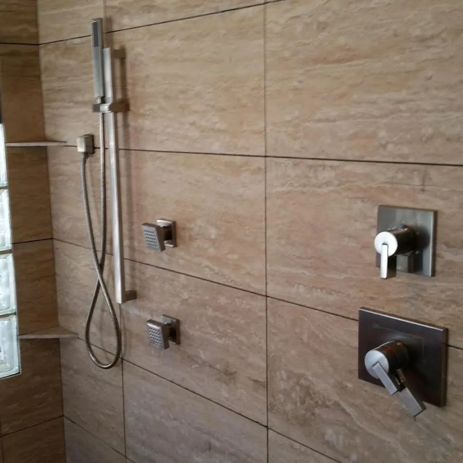 Shower fixture installation for Water Heater Installation in Pierre